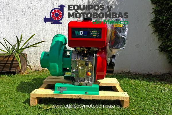 MOTOBOMBA WDM DIESEL ALTA PRESION 4X3 10HP MANUAL